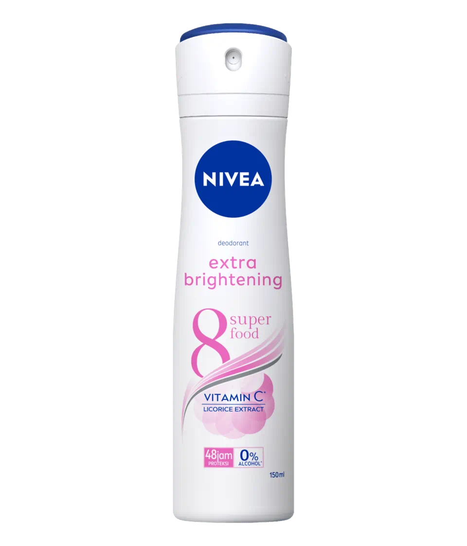 Nivea Extra Brightening 8 Super Food Body Spray 150 ML