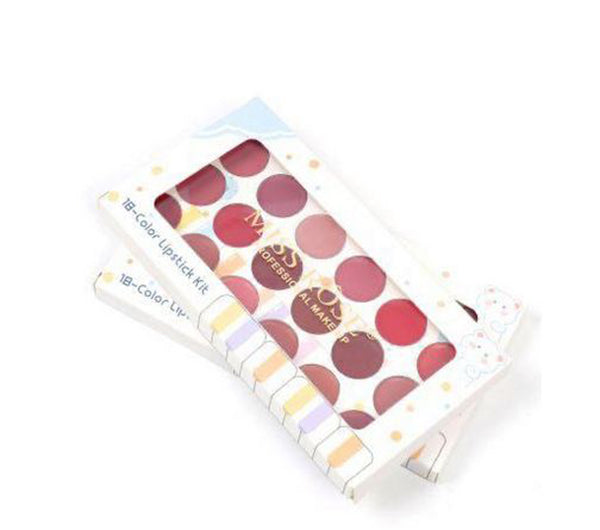 Miss Rose 18 Colors Lipstick Palette