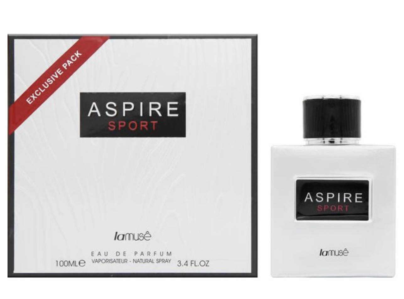 LaMuse Aspire Sport Perfume Eau De Parfum For Men 100 ML