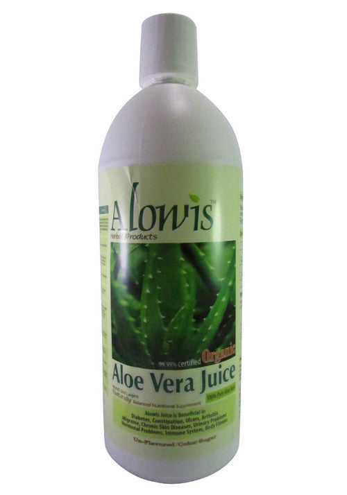 Alowis Organic Whole Leaf Aloe Vera Juice
