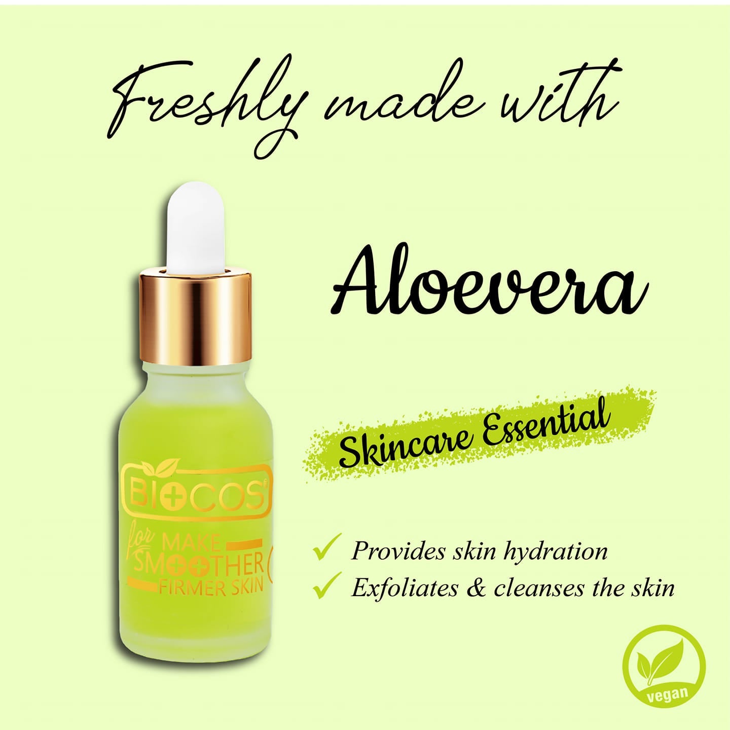 Biocos Aloe Vera Face Serum 15 ML