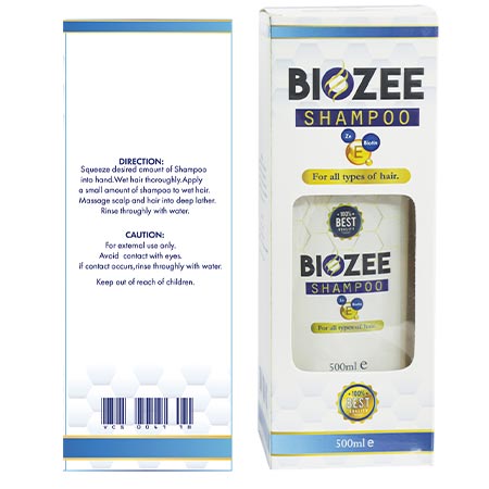 Biozee Shampoo for Thinning Hair with Pure Biotin 500 ML