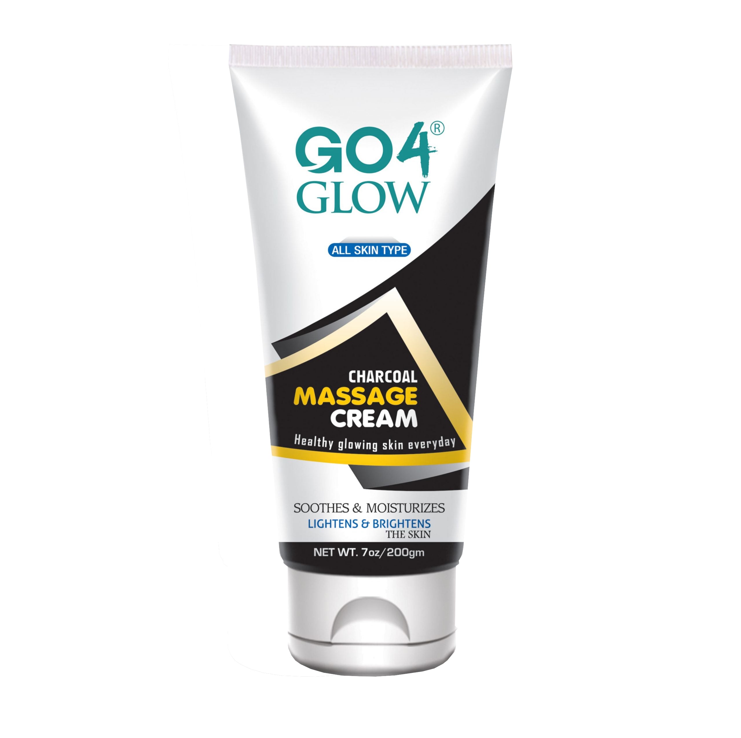 Go 4 Glow Charcoal Massage Cream 200 GM