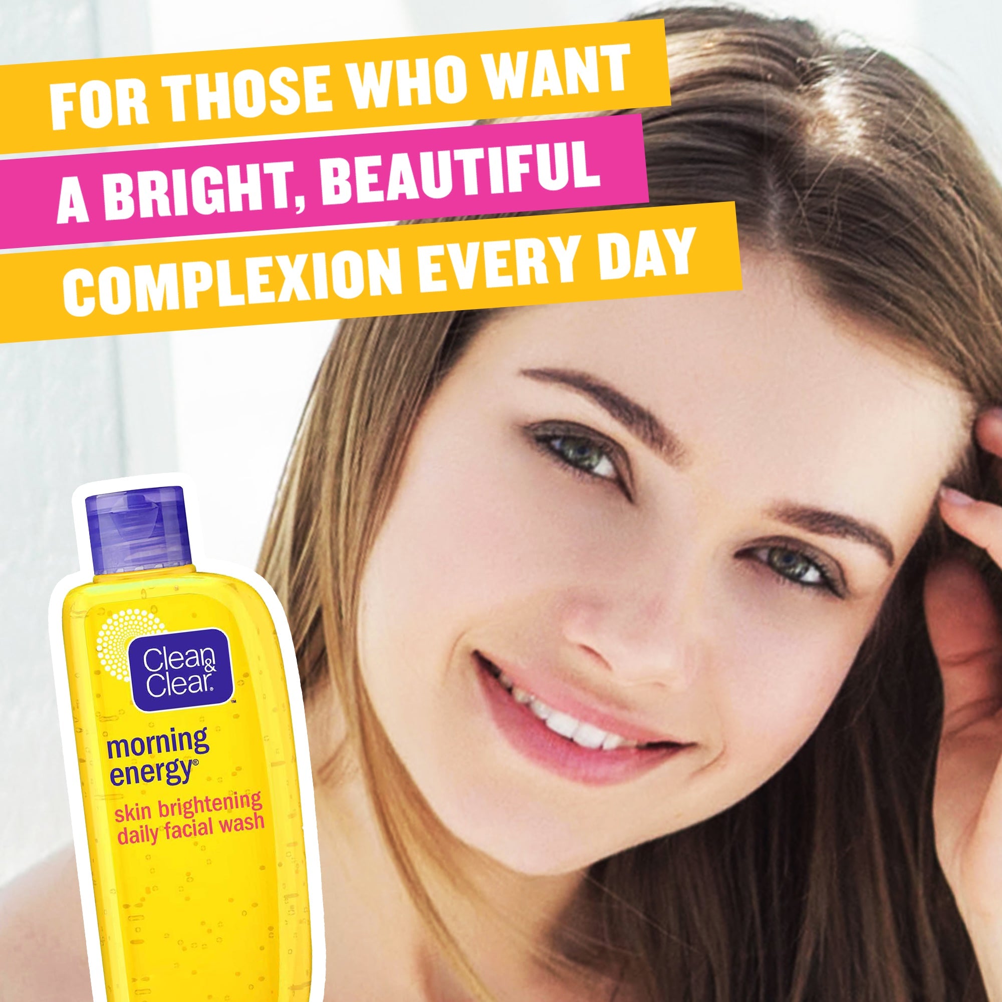 Clean & Clear Morning Energy Skin Brightening Daily Facial Wash 150 ML