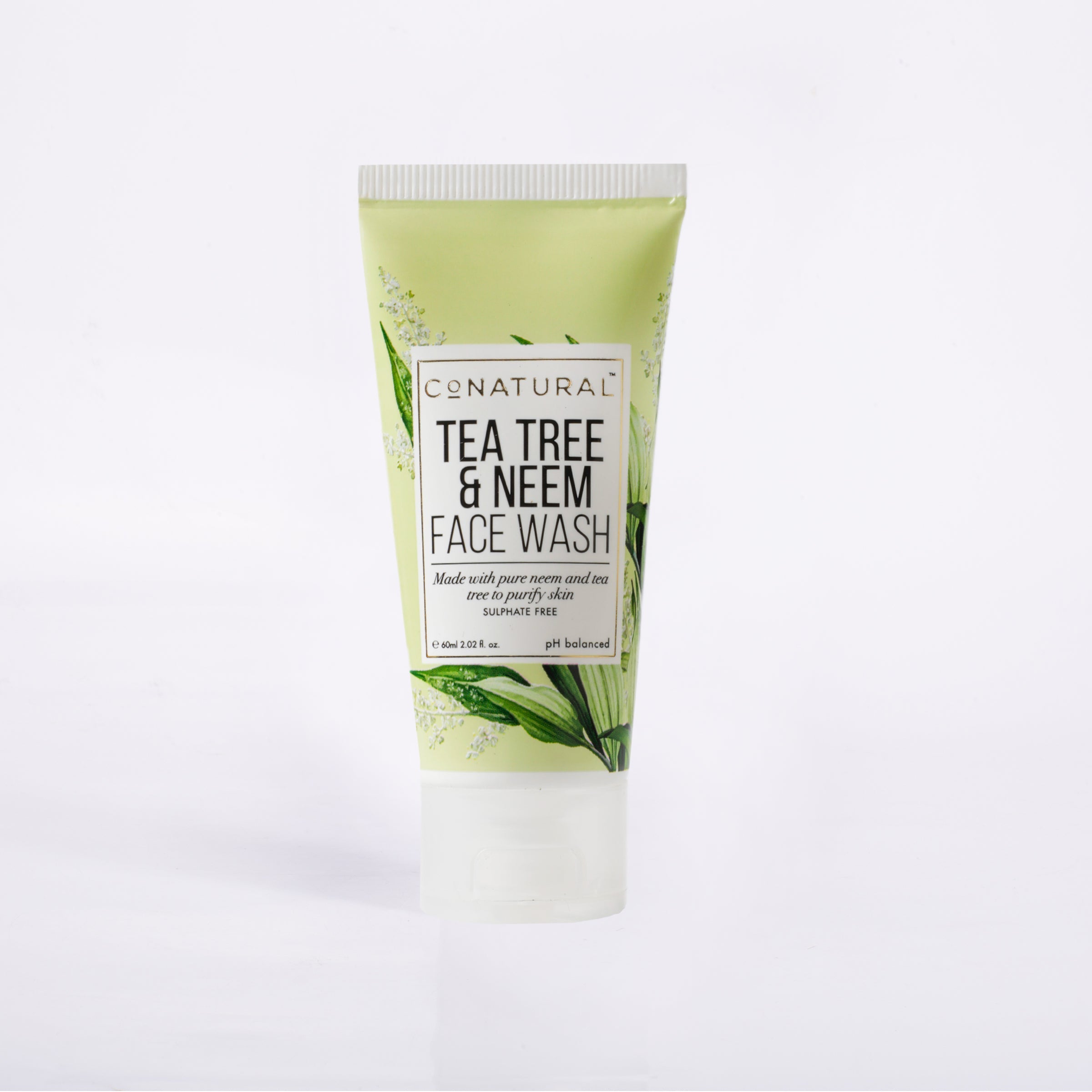 CoNatural Tea Tree & Neem Face Wash