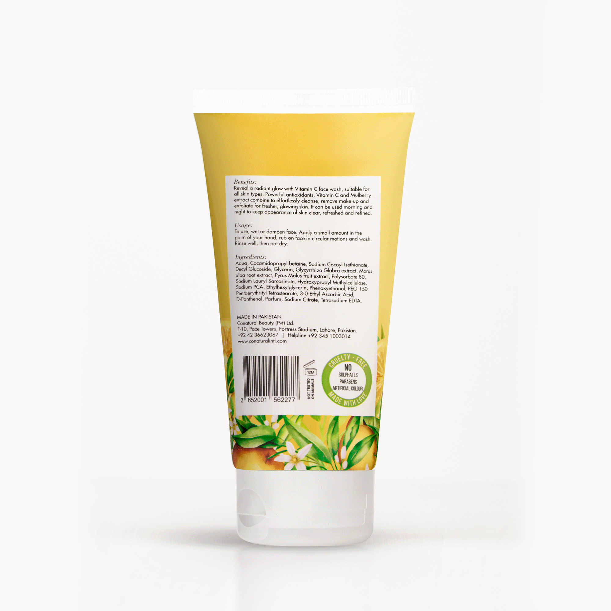 CoNatural Vitamin C Face Wash