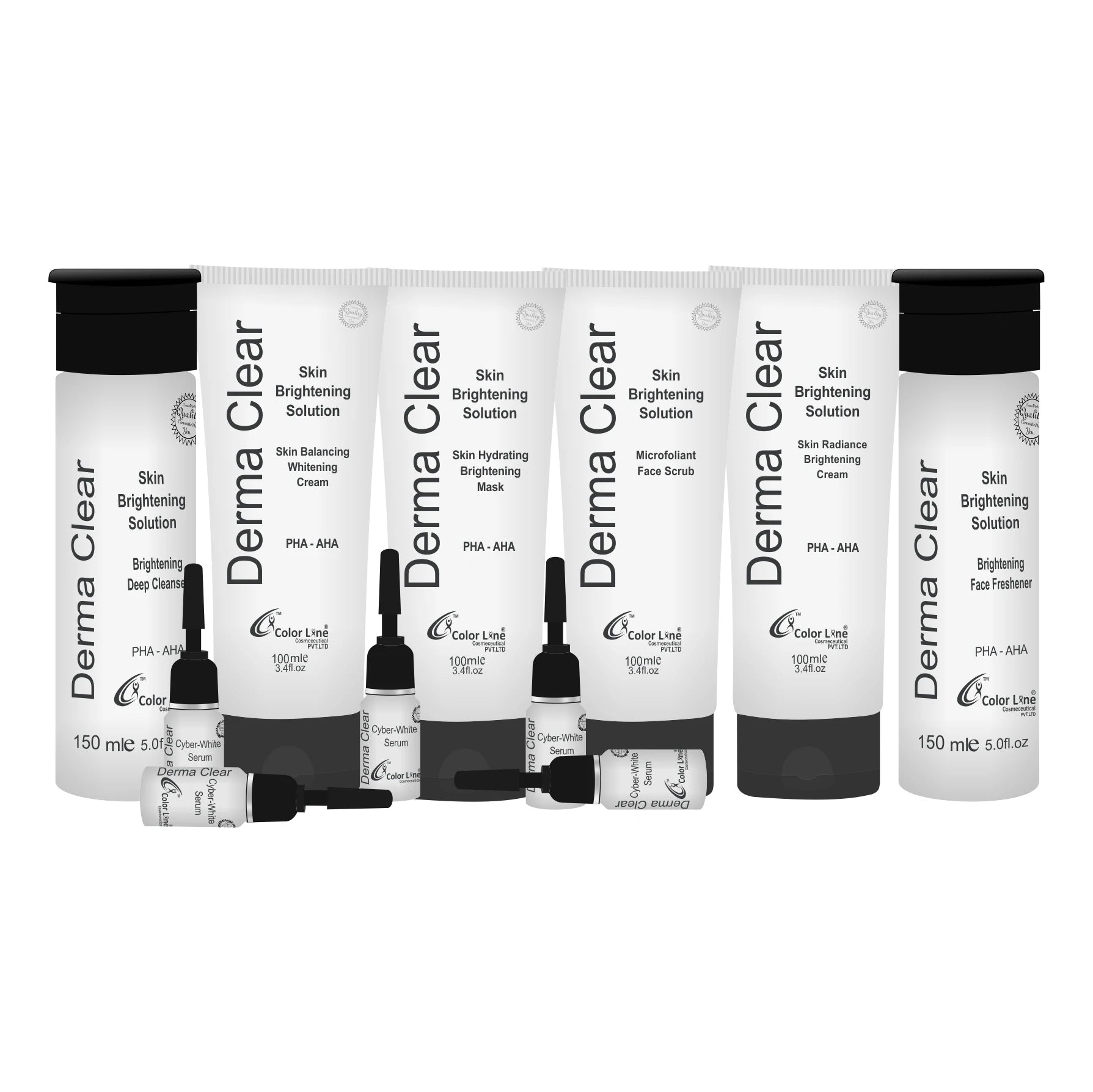 Derma Clear Advance Whitening Treatment Facial Kit Medium