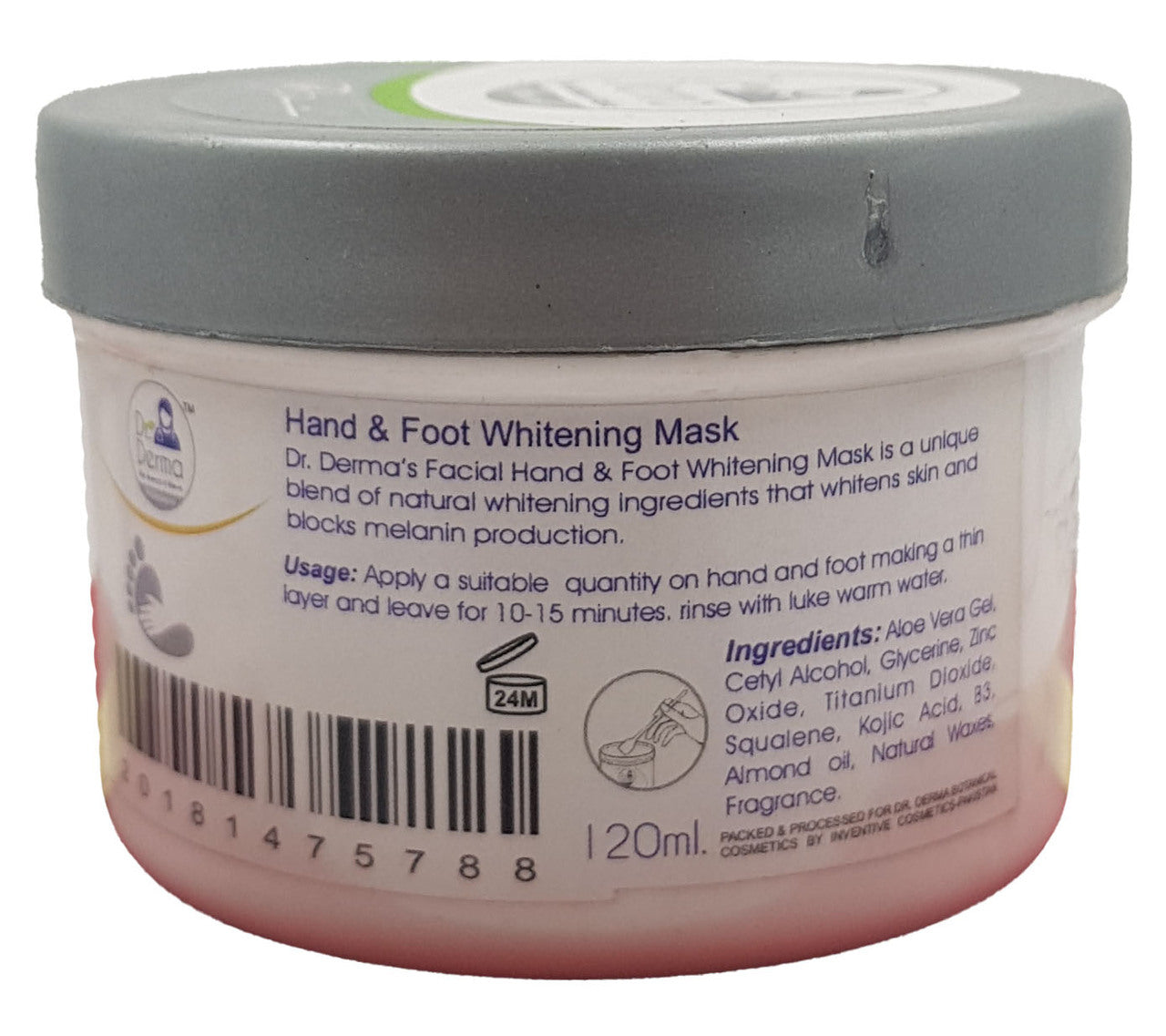 Dr. Derma Hand & Foot Whitening Mask