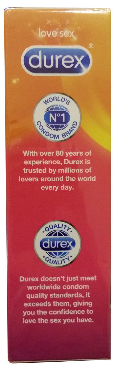 Durex Love Pleasure Me 12 Condoms (Ribbed & Dotted) Box