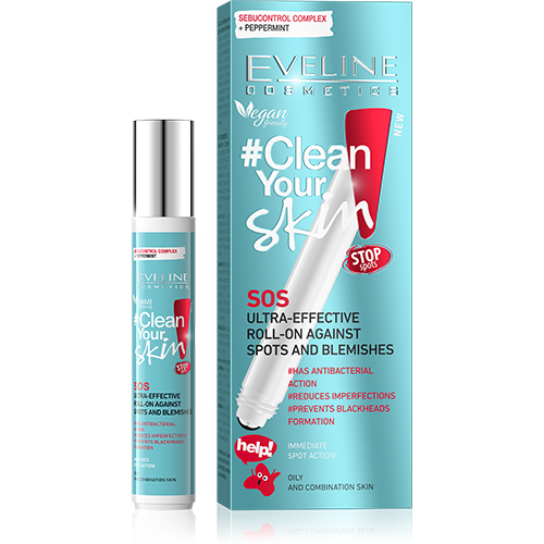 Eveline Clean Your Skin Effective Roll On Against Spots 15 ML
