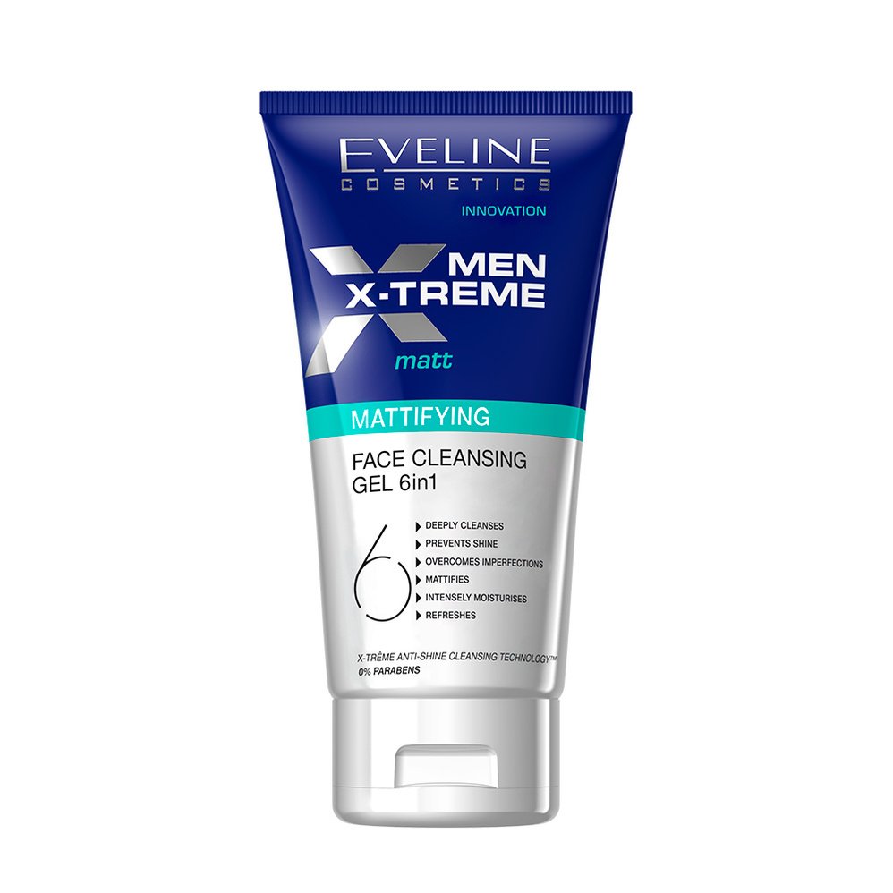 Eveline Men X-Treme Matt Mattifying Face Cleansing Gel 150 ML