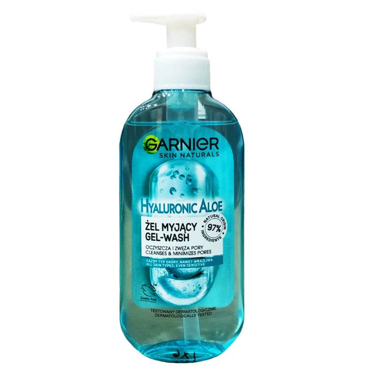 Garnier Skin Naturals Hyaluronic Aloe Gel Wash 200 ML