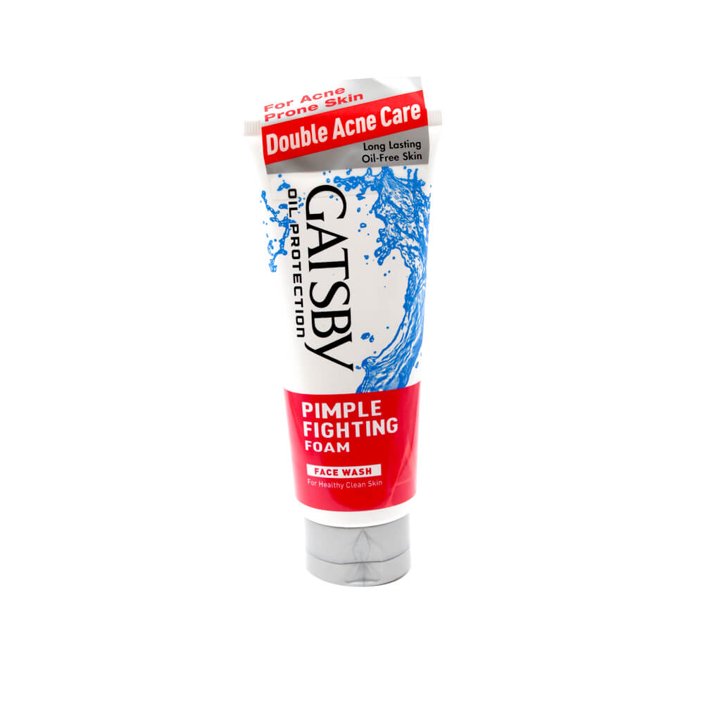 Gatsby Pimple Fighting Foam Face Wash 120 GM