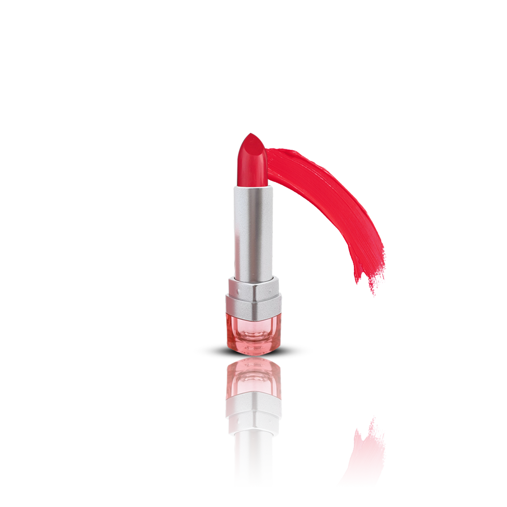 Glamorous Face Matte Lipstick Vitamin E & Aloe Vera Extracts (Pink Case)