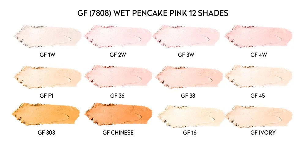 Glamorous Face Aqua Base Makeup Pink Case