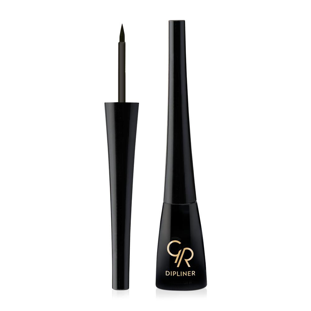 Golden Rose Dip liner Black