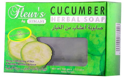 Hemani Cucumber Transparent Herbal Soap 100 Gram