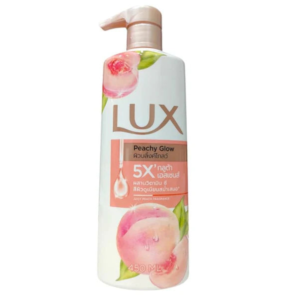 Lux Peachy Glow Body Wash 450 ML