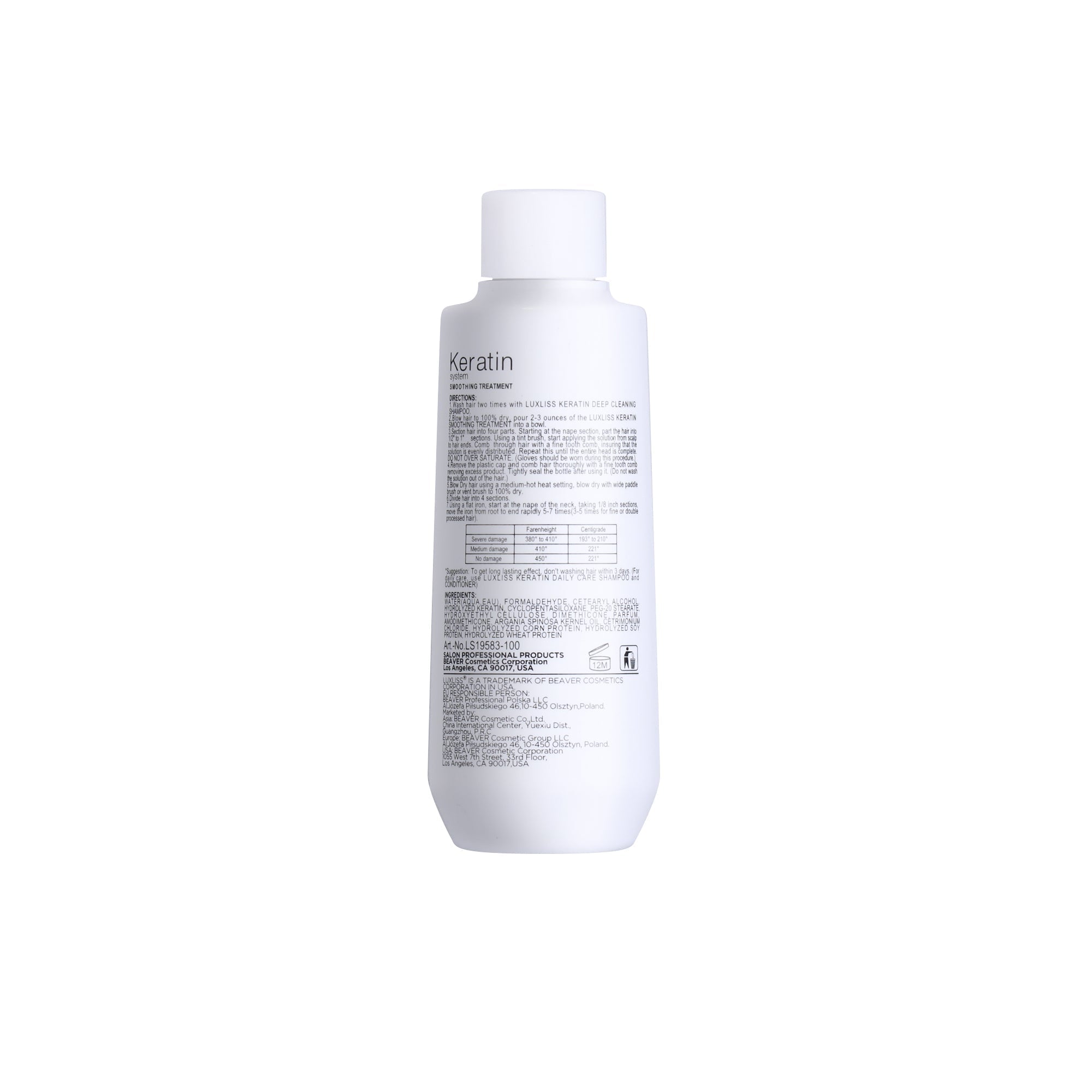Luxliss Keratin Smoothing Treatment 100 ML
