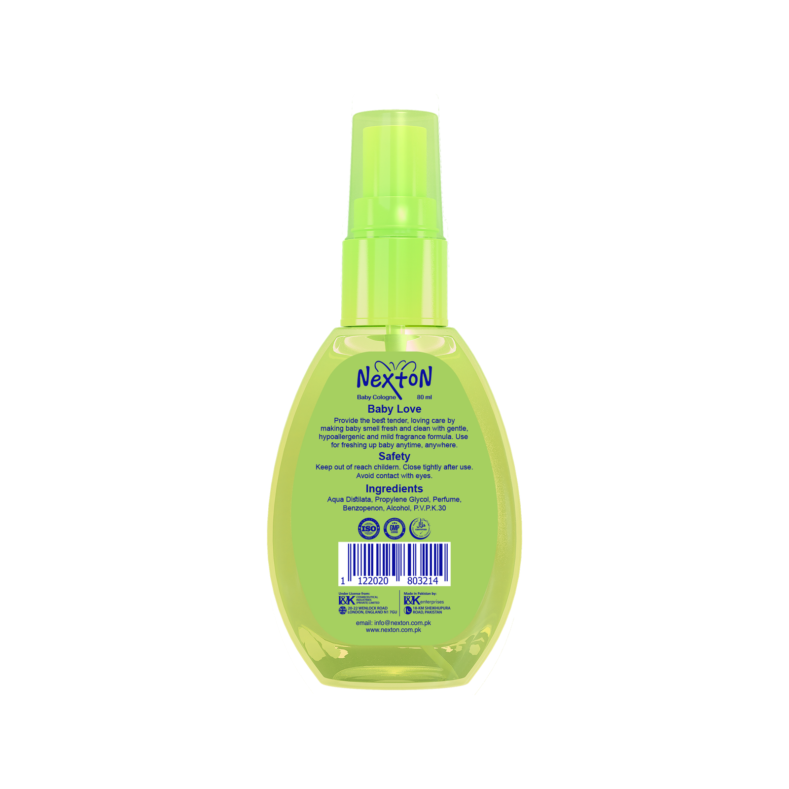 Nexton Baby Cologne Baby Love 80 ML