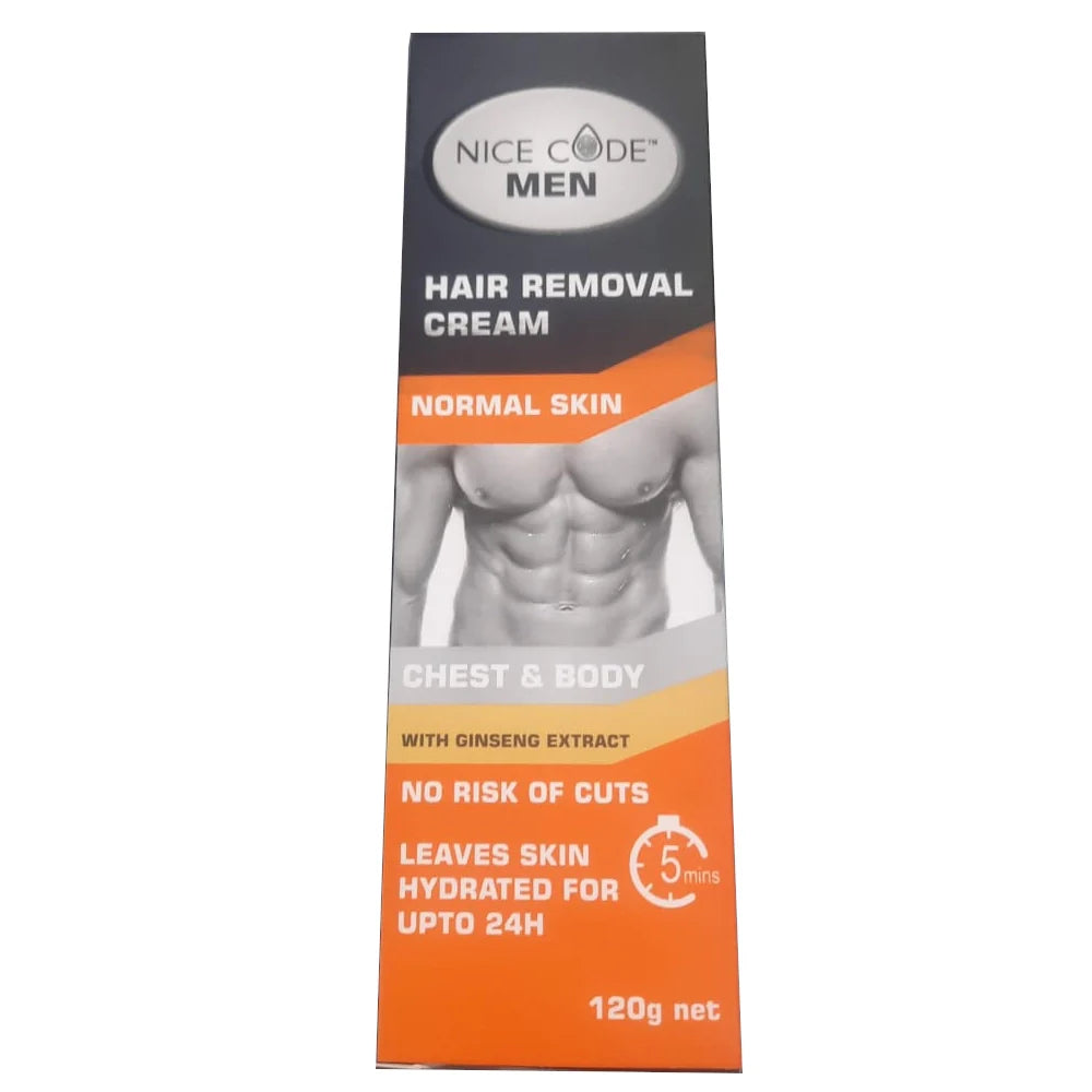 Nice Code Men Hair Removal Cream Normal Skin 120 GM