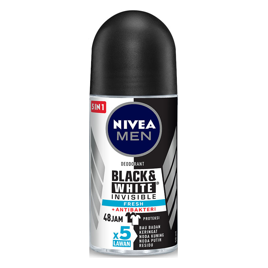 Nivea Men Invisible Black & White Fresh Roll On 50 ML