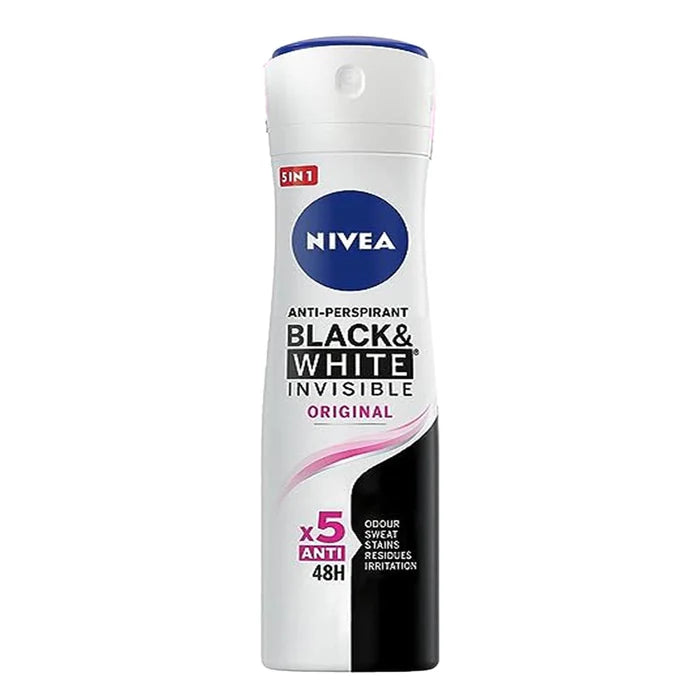 Nivea Black & White Invisible Original Body Spray 150 ML