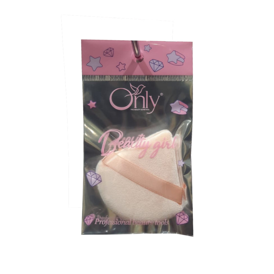 Only Triangle Velour Makeup Puff