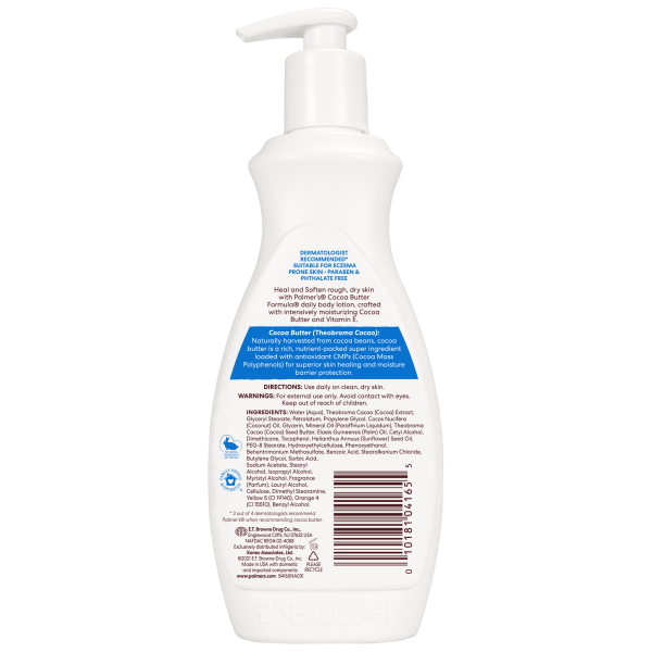 Palmer's Cocoa Butter Formula Heals Softens Daily Skin Therapy Lotion 400 ML