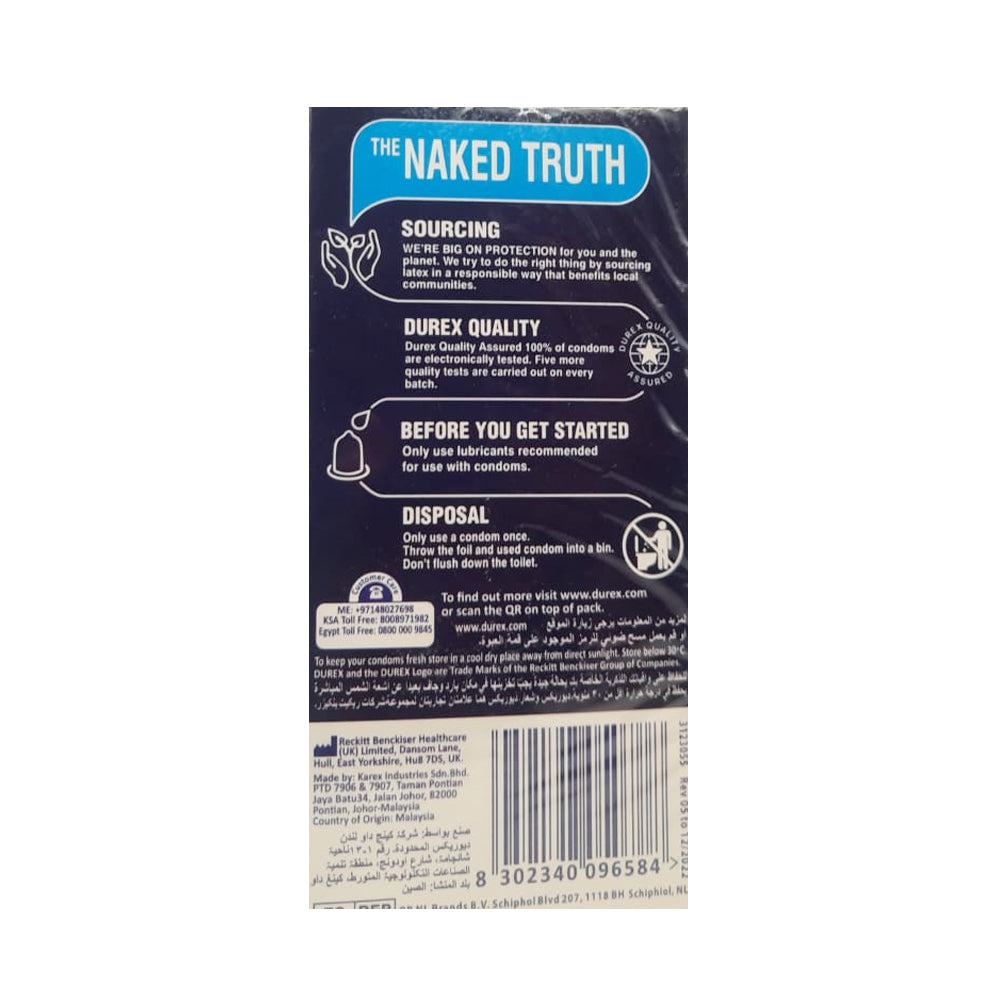 Durex Perfoma Regular Fit 12 Condoms Box