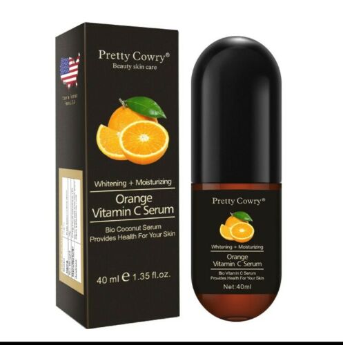 Pretty Cowry Vitamin C Serum Face Fade Spot Whitening 40 ML