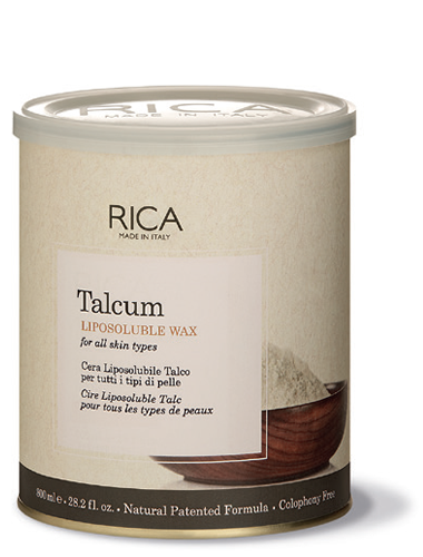 Rica Talcum Liposoluble Wax for All Skin Types
