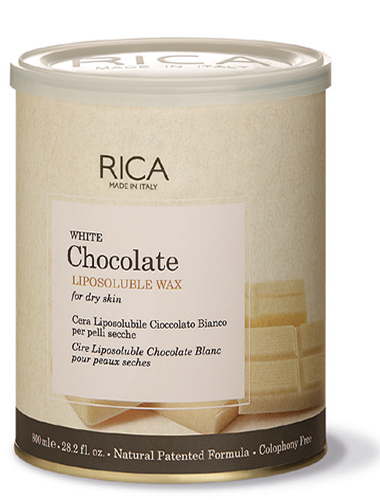 Rica White Chocolate Liposoluble Wax for Dry Skin