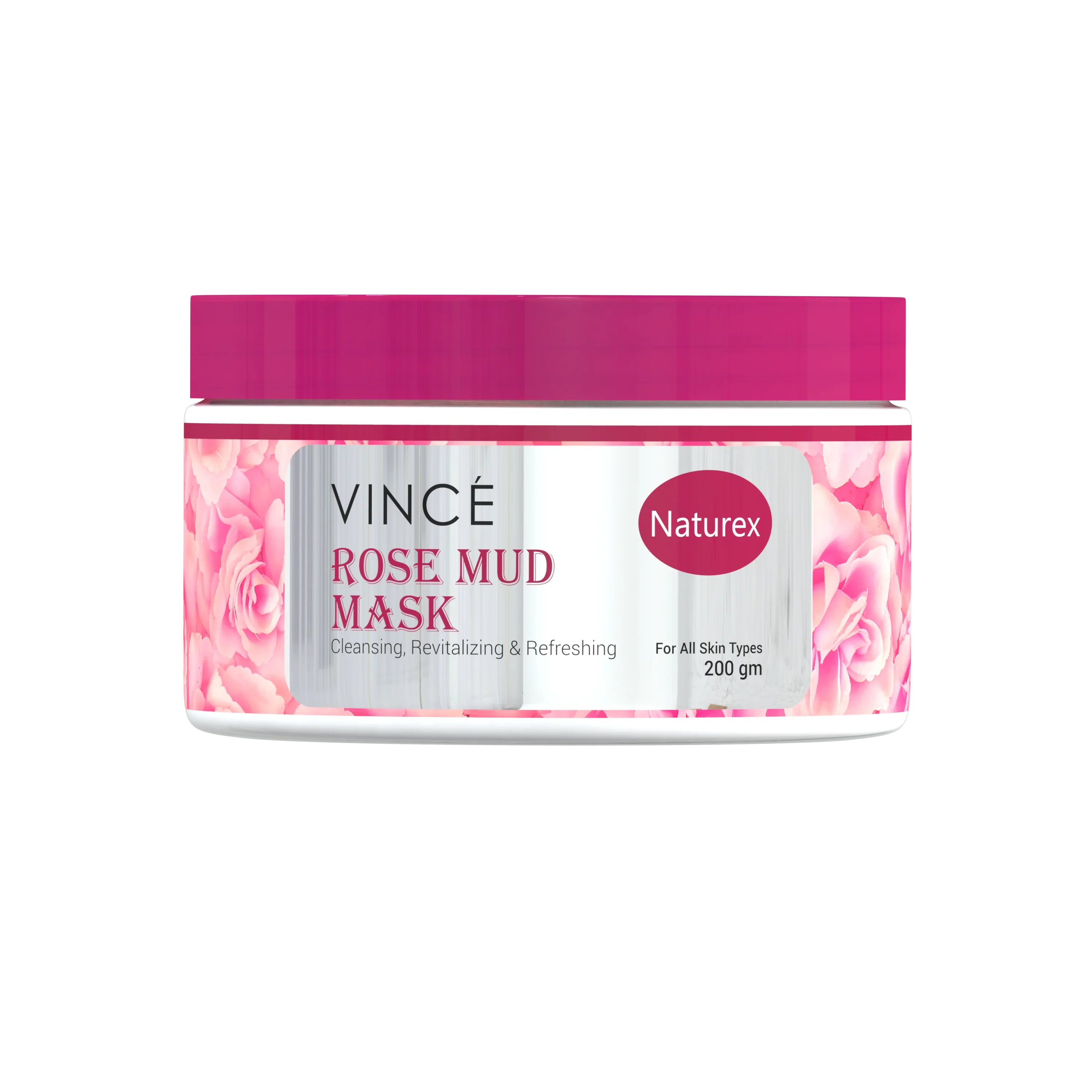 Vince Rose Mud Mask 200 GM