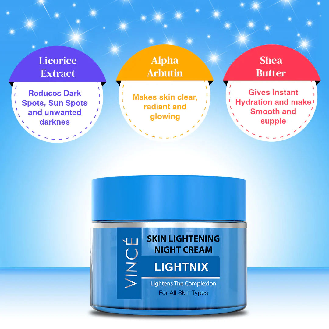 Vince Lightnix Skin Lightening Night Cream 50 ML