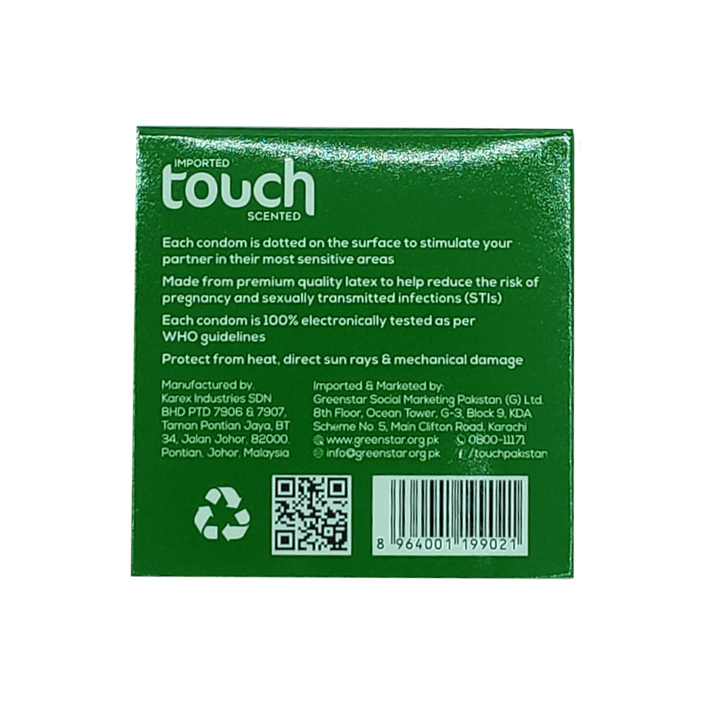 Touch Scented 3 Dotted Condoms