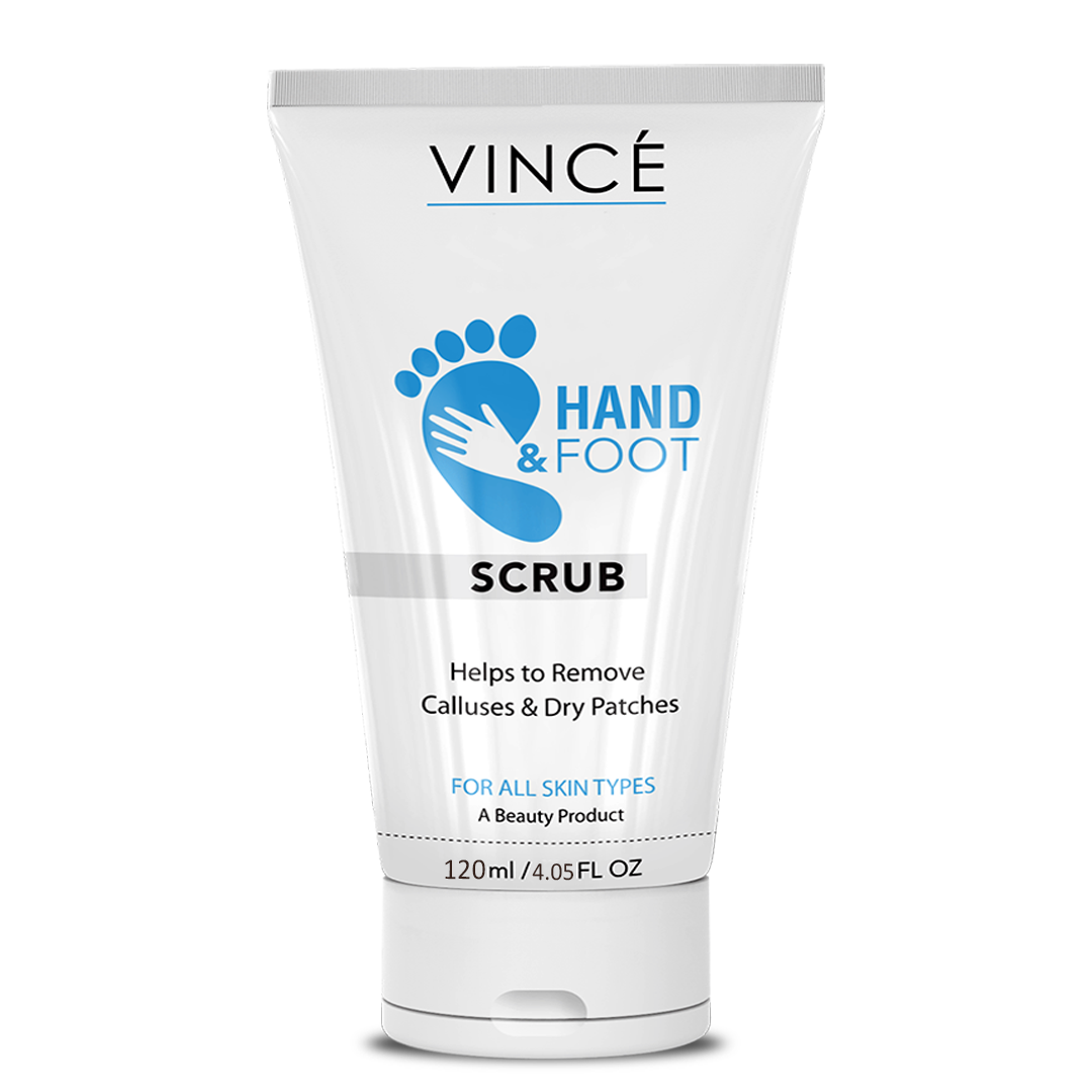 Vince Hand & Foot Scrub (For All Skin Types) 120 ML