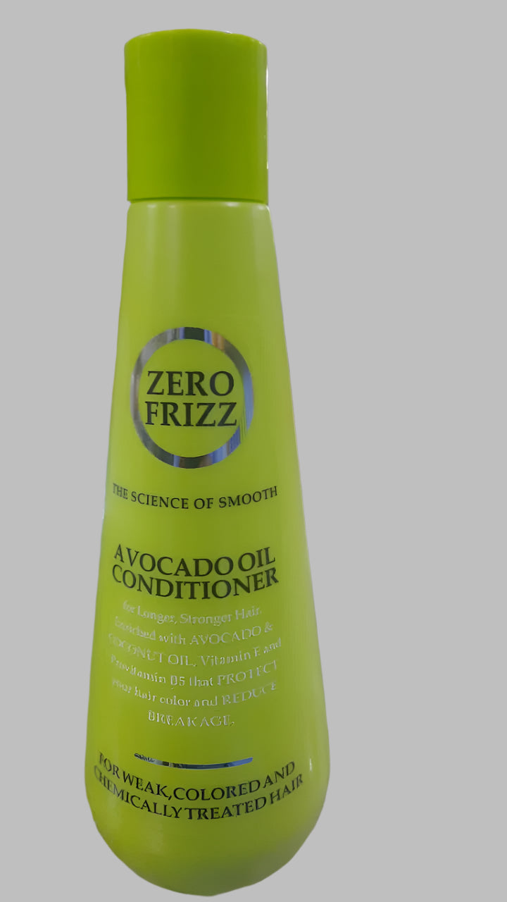 Schwarzkopf Zero Frizz Avocado Oil Conditioner 355 ML