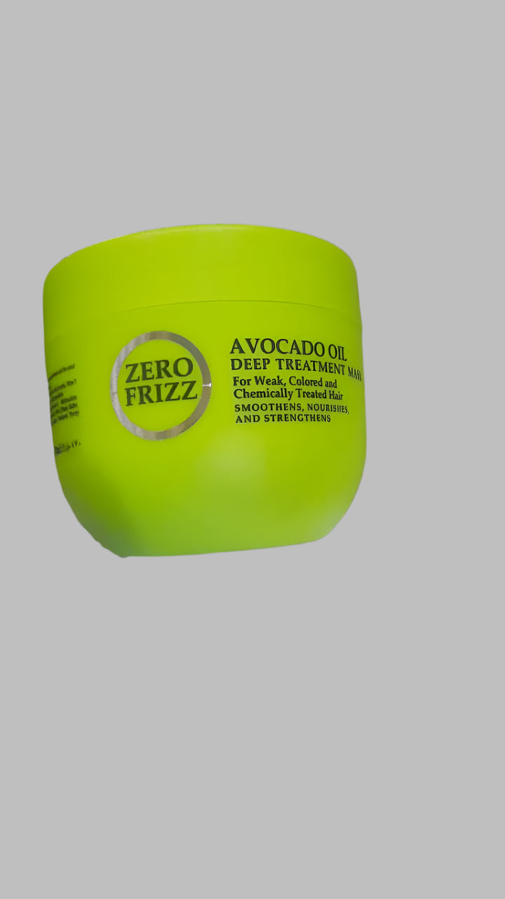 Schwarzkopf Zero Frizz Avocado Oil Deap Treatment Mask 470 ML