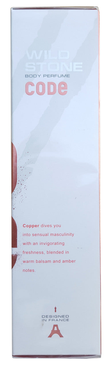 Wild Stone Body Perfume CODE Copper For Men 120 ML