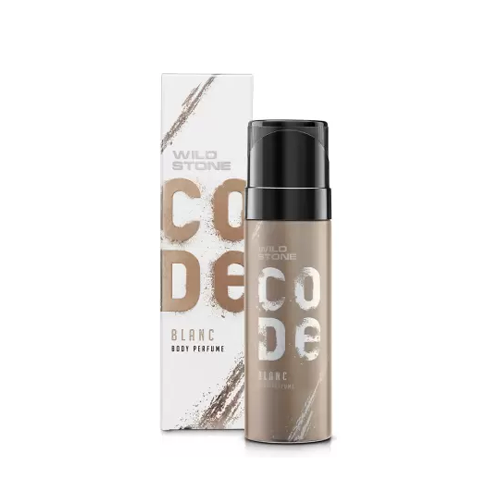 Wild Stone Body Perfume CODE Blanc for Men 120 ML