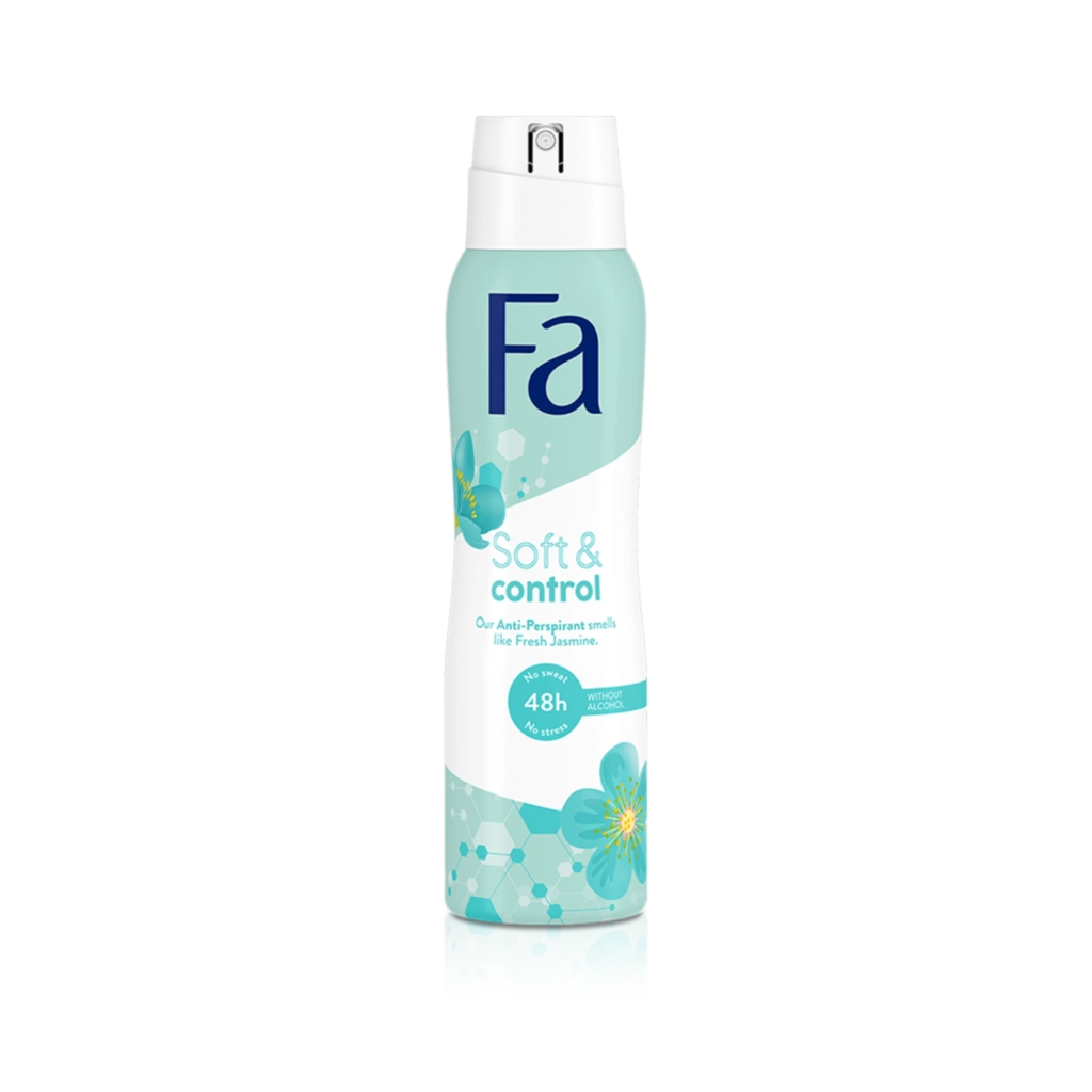 FA Soft & Control Jasmine Antiperspirant Spray 200 ML