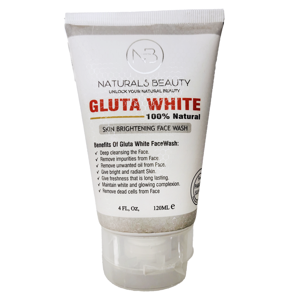 Naturals Beauty Gluta White Skin Brightning Face Wash 120 ML