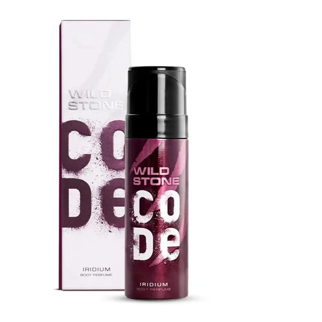 Wild Stone Body Spray Perfume CODE Iridium For Men 120 ML