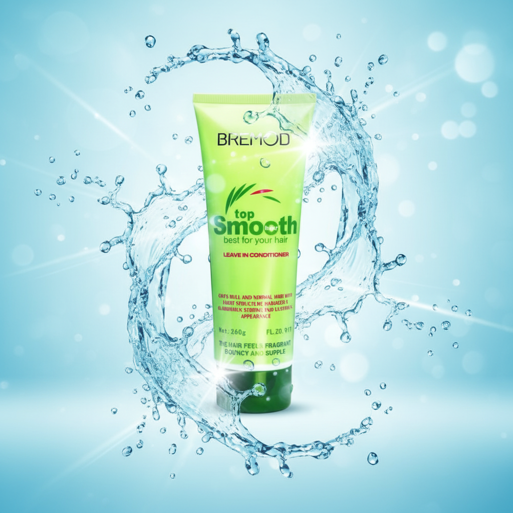 Bremod Top Smooth Leave-In Conditioner 260gm – Frizz Control & Silky Hair in Pakistan