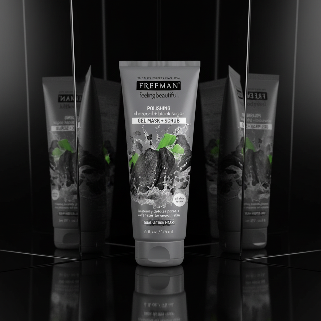 Freeman Charcoal & Black Sugar Mask 175ML – Best Face Mask in Pakistan