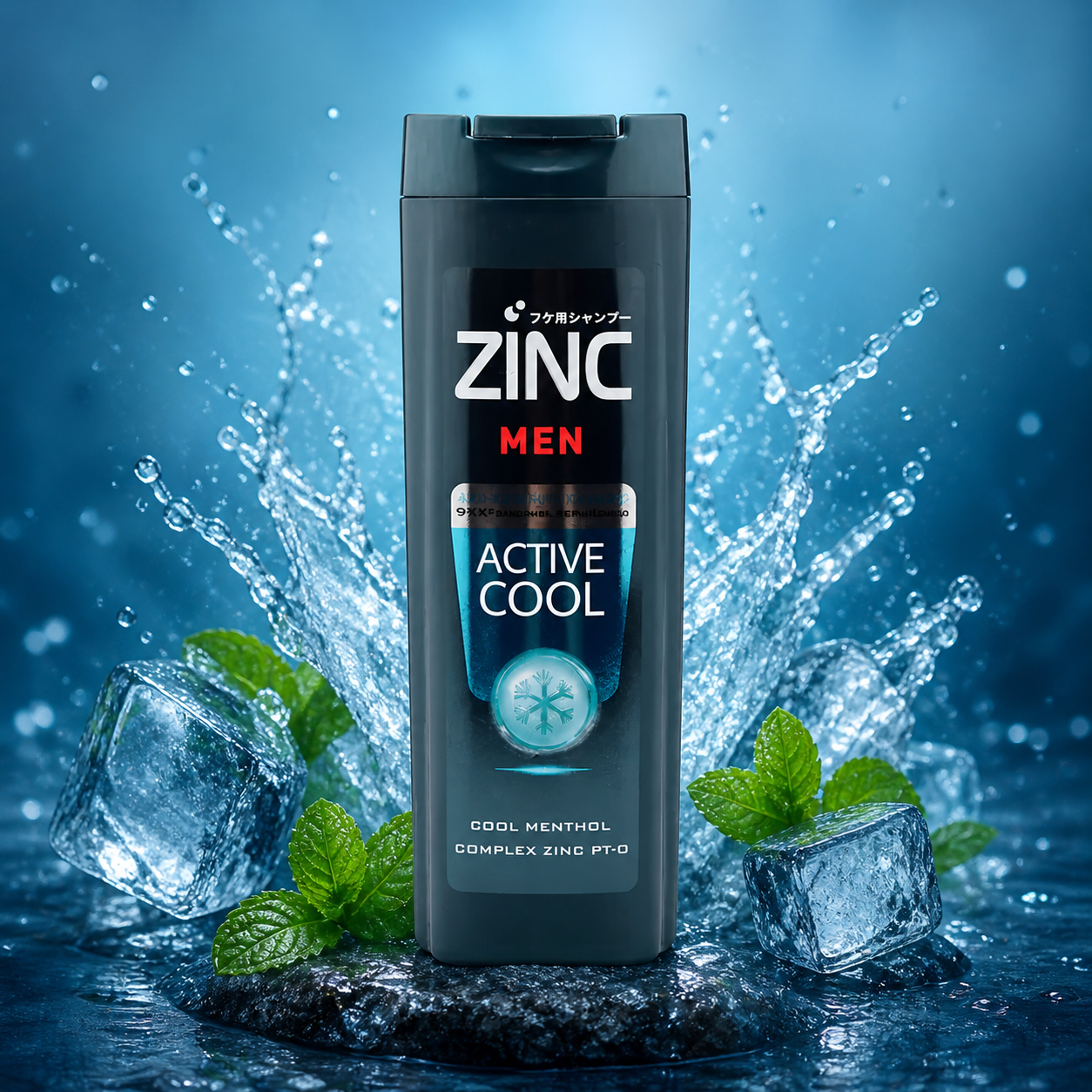 Zinc Active Cool Shampoo 340ML – Best Anti-Dandruff Shampoo in Pakistan