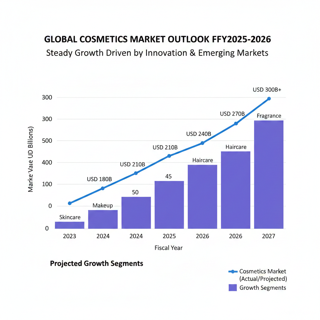 Global Cosmetics Market Outlook FFY-2026