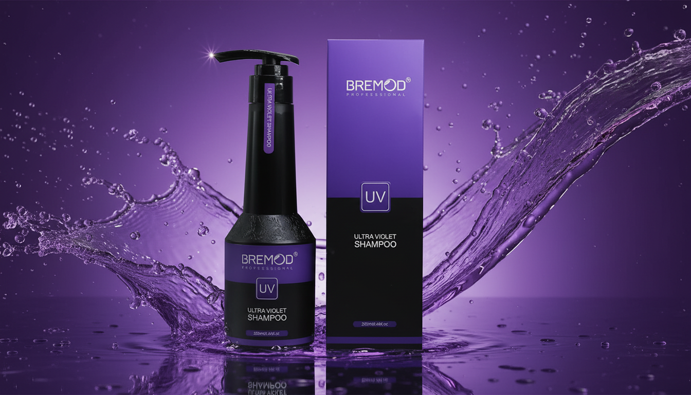 Bremod Ultra Violet Shampoo 250ML – Anti Yellow Purple Shampoo Pakistan