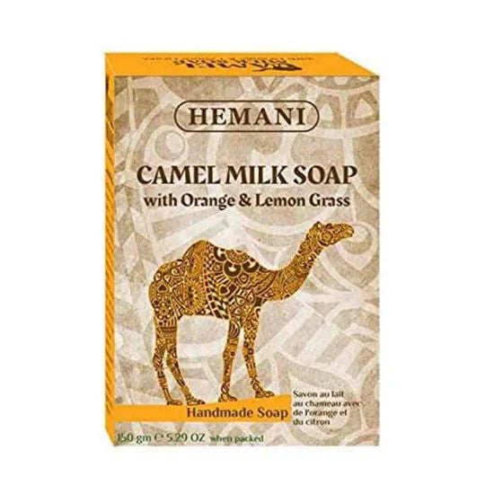 Hemani Camel Milk Soap - Orange & Lemongrass